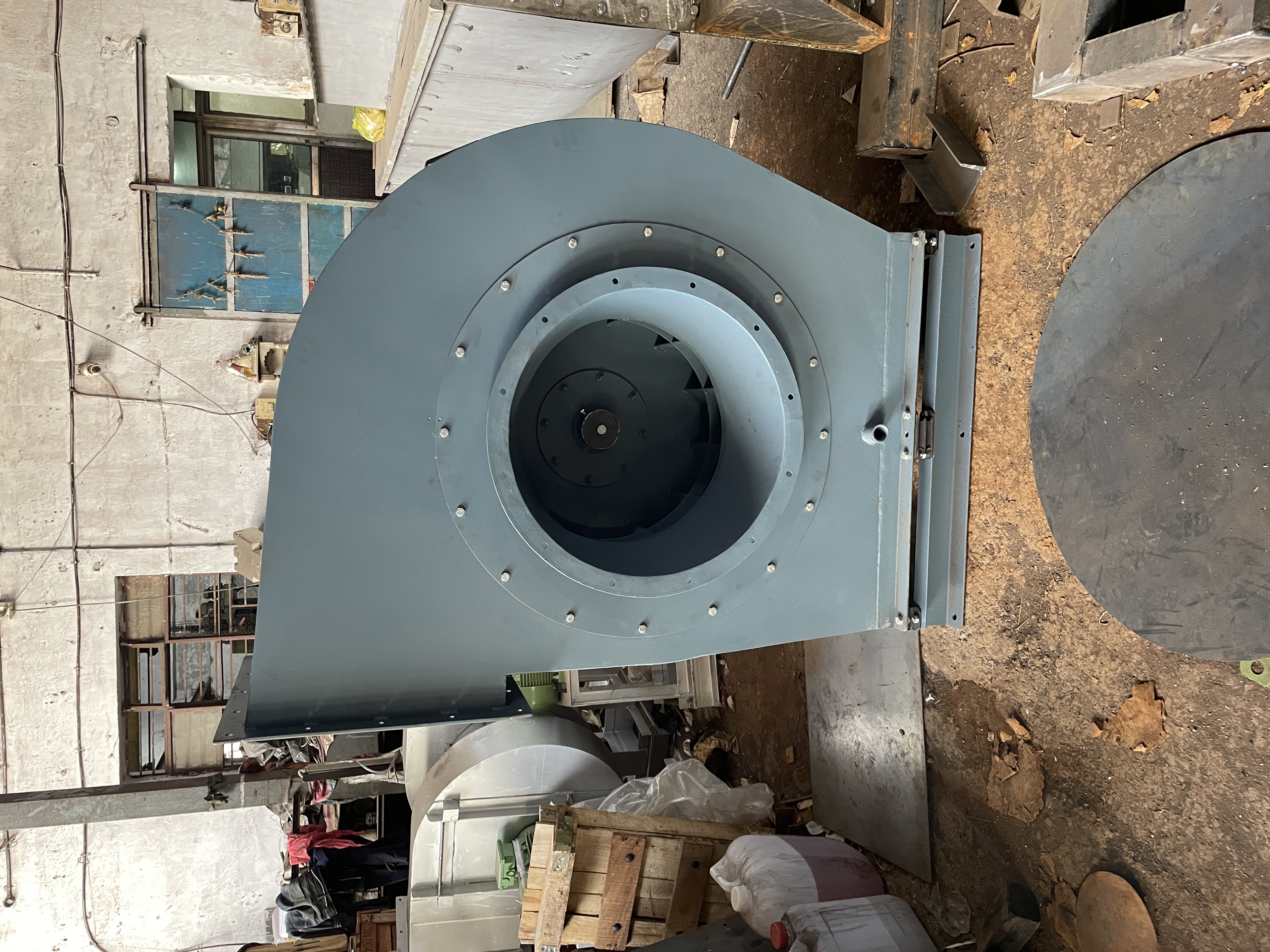 thumbnail interactive-video image 1 of Hakka EM133C-4 Centrifugal Air Blower – 500 CFM, 3300 RPM, 110V/60Hz – 1 Phase 1 of 6